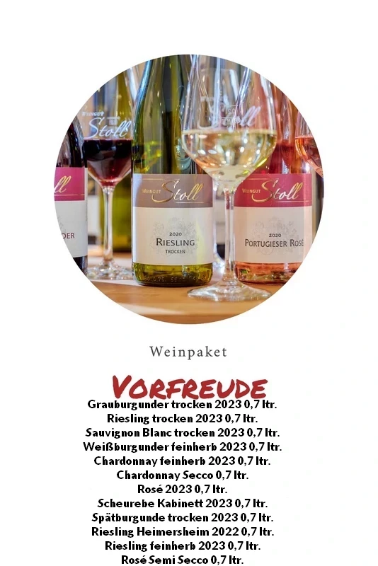 Weinpaket Vorfreude 12 Flaschen